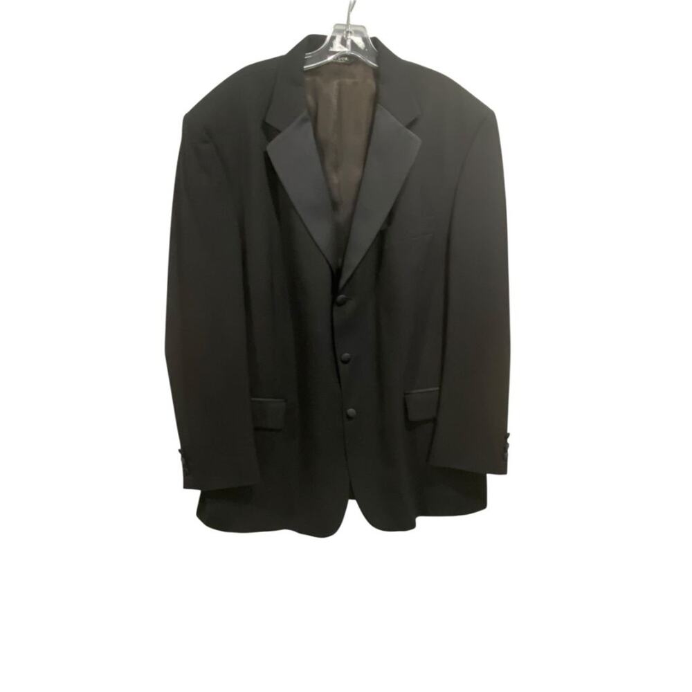 Size 46R Jos A Bank Mens Black Tuxedo Jacket 100%‎ Wool
